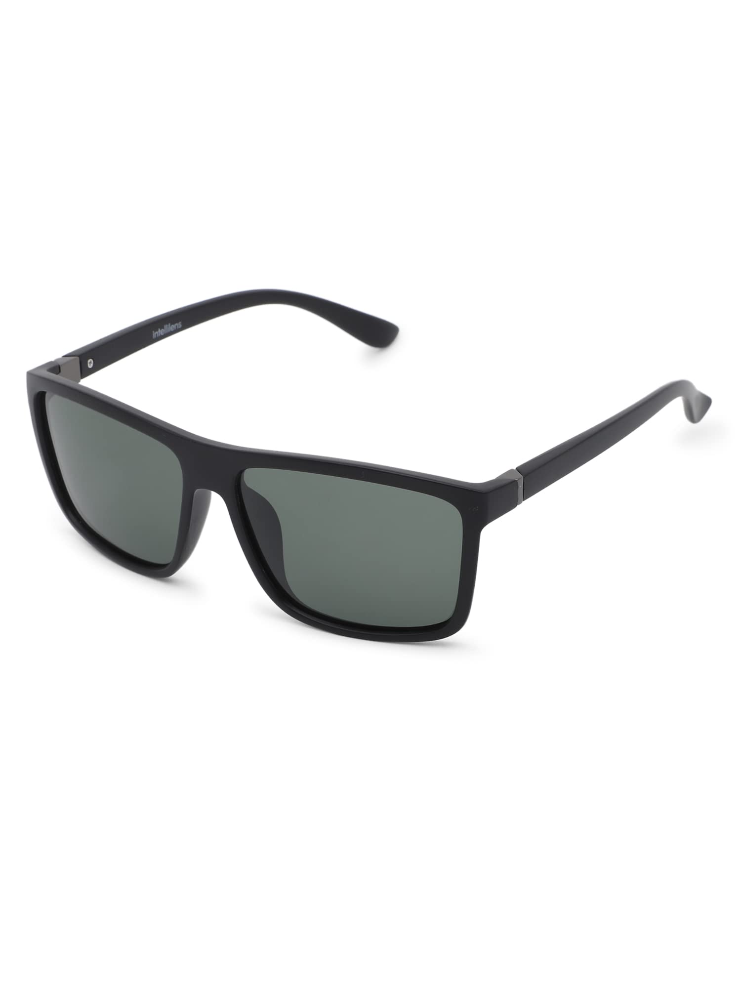 Intellilens Square Polarized & UV Protected Sunglasses For Men & Women