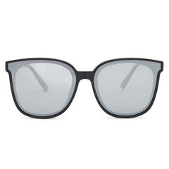 Intellilens Cat Eye Sunglasses For Men & Women|Polarized & UV Protected Goggles for Women (Black & Grey) (64-22-148)