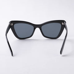 Intellilens | Branded Latest and Stylish Sunglasses | 100% UV Protected | Light Weight, Durable, Premium Looks | Women | Black Lenses | Kendall Jenner Sunglasses | Medium