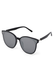 Intellilens Cat Eye UV Protection Sunglasses For Women | Goggles for Women | Oversized | (Black) (73-19-148)