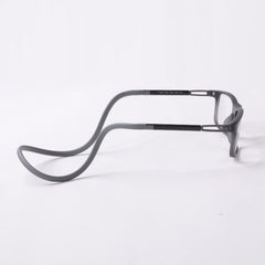 Intellilens Magnetic Reading Glasses For Men & Women For Near Vision | UV Protected | Foldable | Anti Reflection | Lightweight & Portable | Power (+2.00) | Grey