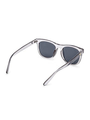 Intellilens Wayfarer Polarized & UV Protected Sunglasses For Men & Women | Goggles for Men & Women (Grey) (52-18-138)