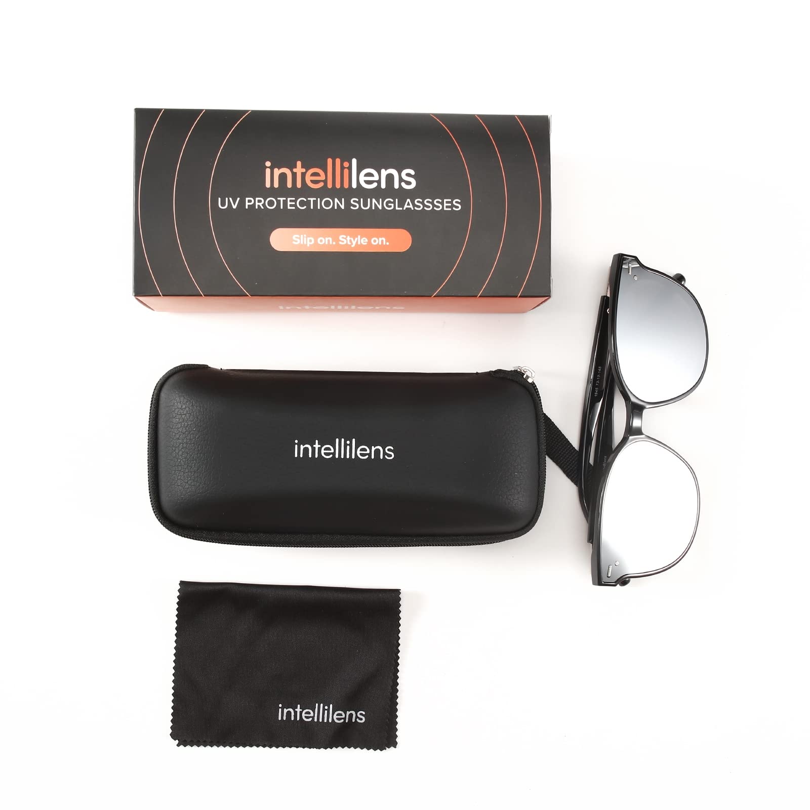 Intellilens Cat Eye UV Protection Sunglasses For Women | Goggles for Women | Oversized | (Black) (73-19-148)