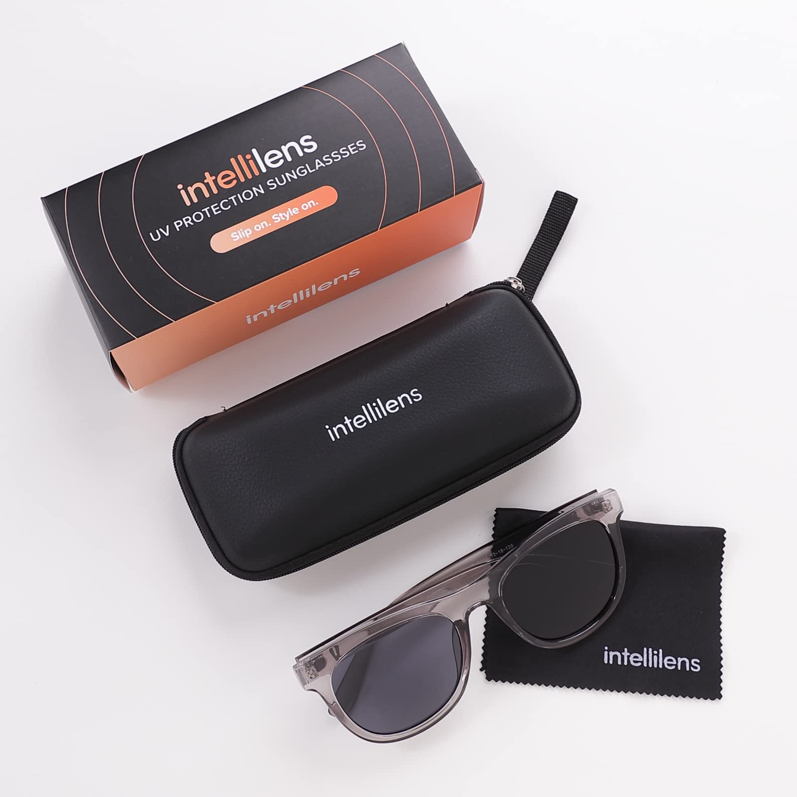 Intellilens Wayfarer UV Protection Sunglasses For Men & Women | Goggles for Men & Women (Grey) (52-18-138) - Pack of 1